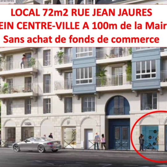 Annonces SARTROUVILLE : Local / Bureau | PUTEAUX (92800) | 72.63m2 | 4 900 € 